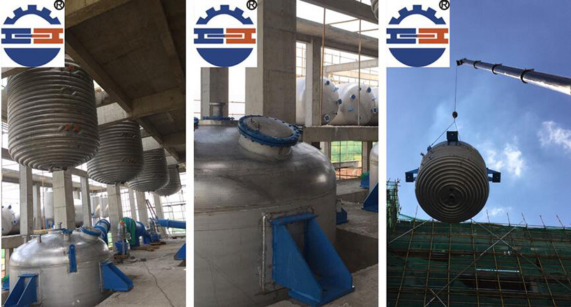 反應(yīng)釜安裝圖 反應(yīng)釜安裝圖