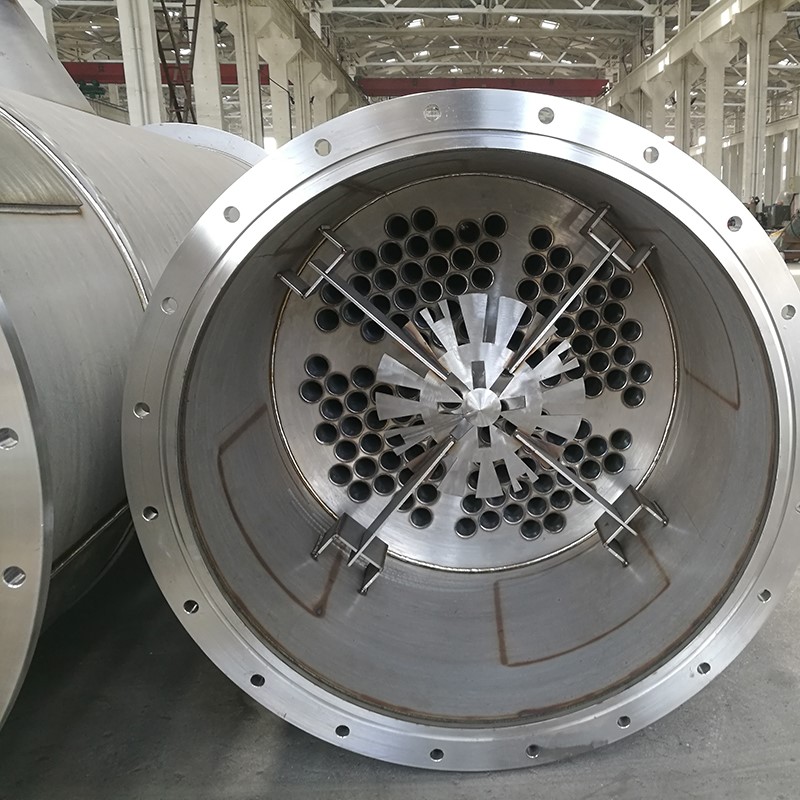 刮板蒸發器的布料器及筒體介紹 刮板蒸發器的布料器及筒體介紹